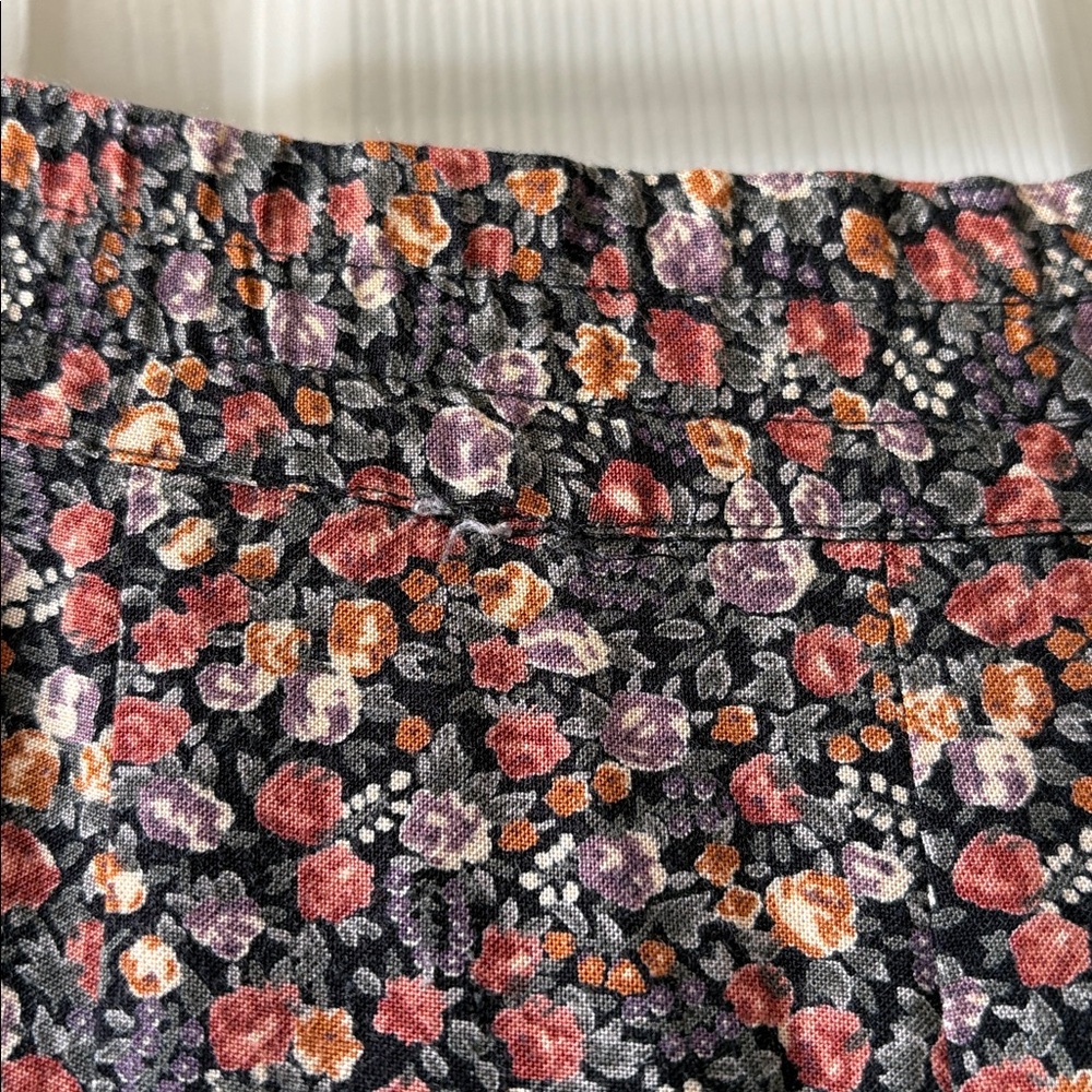 Floral Button-Front Maxi Skirt - Picture 6 of 7